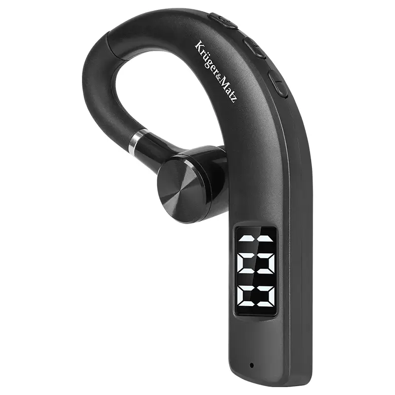 Headset bluetooth - Casca Bluetooth 5.2 Kruger&Matz K17 – 18 ore autonomie, conectivitate stabilă și design ergonomic