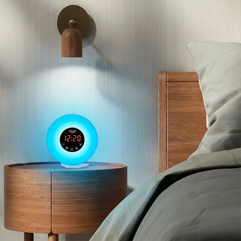 Ceas desteptător cu alarmă / FM RADIO luminozitate 4 nivele ALDER AD1916 – IoElectronice.ro [10]