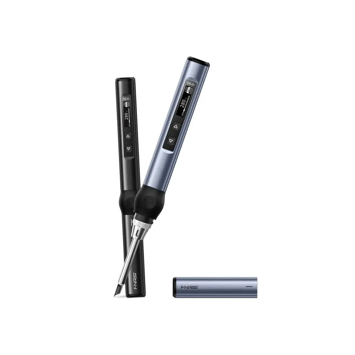 Ciocan de lipit FNIRSI HS-01 65W cu afișaj digital și alimentare USB-C [1]