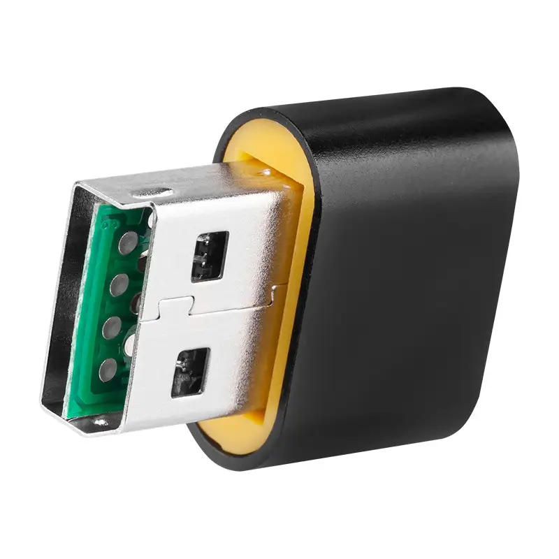 Cititor carduri MicroSD negru R60 REBEL – Transfer rapid USB 2.0, compatibil Windows & Mac, plug & play [3]