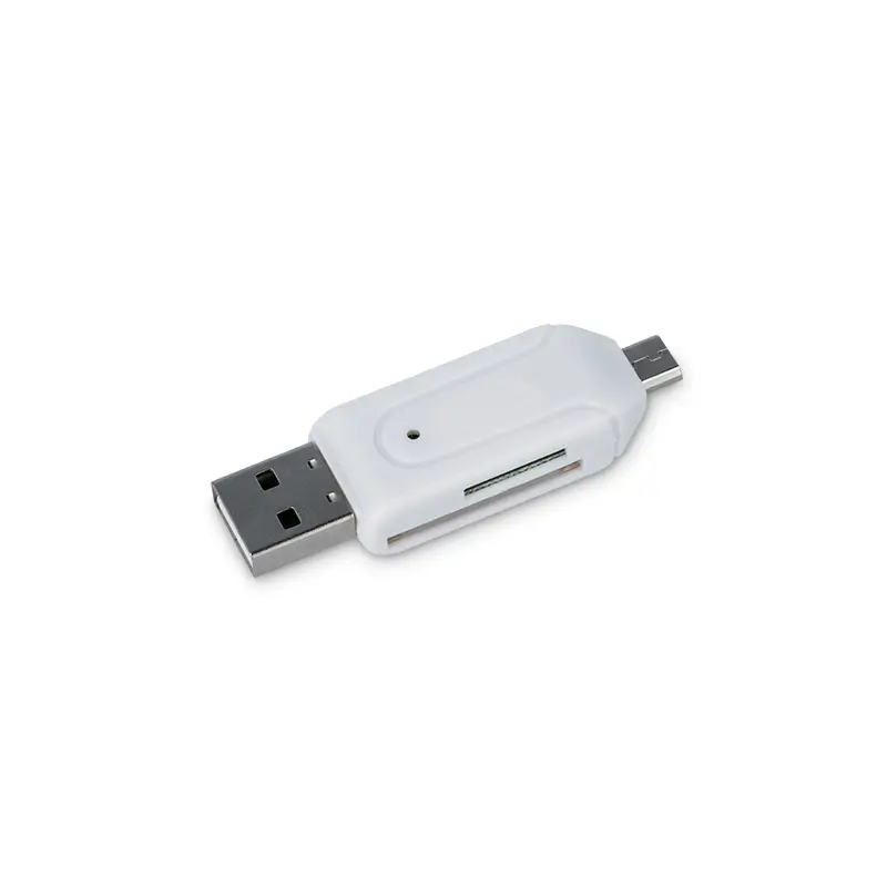 Computer-laptop - Cititor de card microSD /SD max.32GB - USB /microUSB OTG Forever GSM014116 - IoElectronice.ro