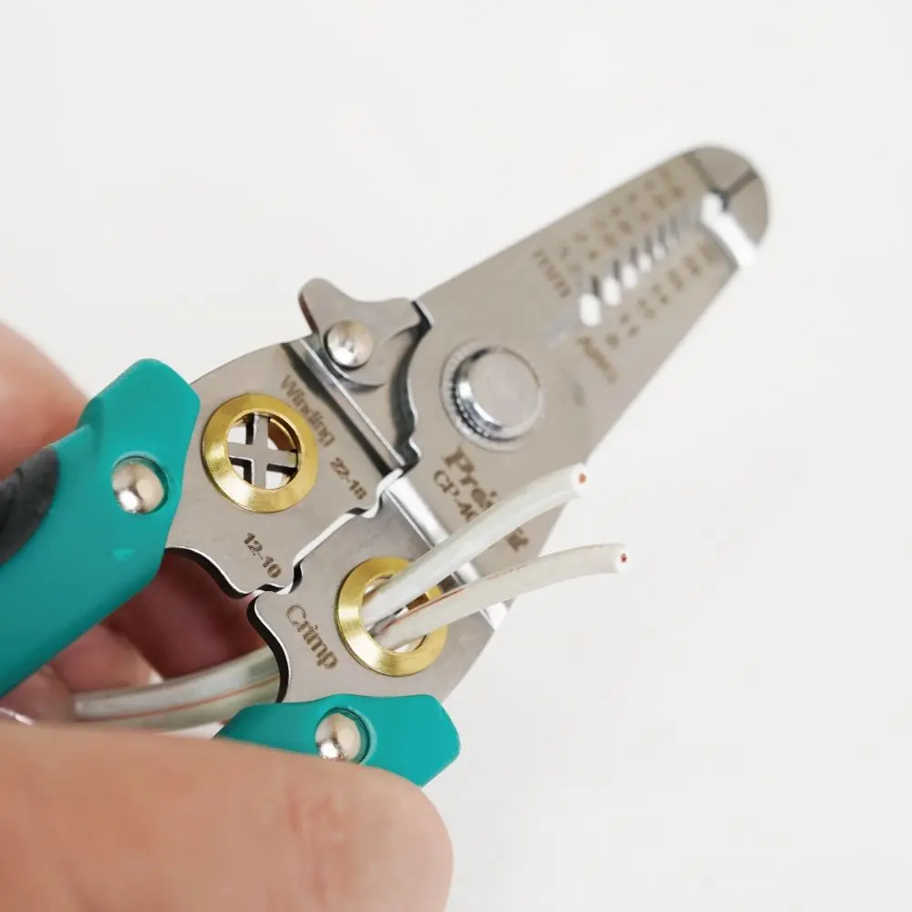 Cleste sertizat/dezizolat 190mm multifunctionala 6in1 CP-406S Pro`sKit – IoElectronice.ro [3]