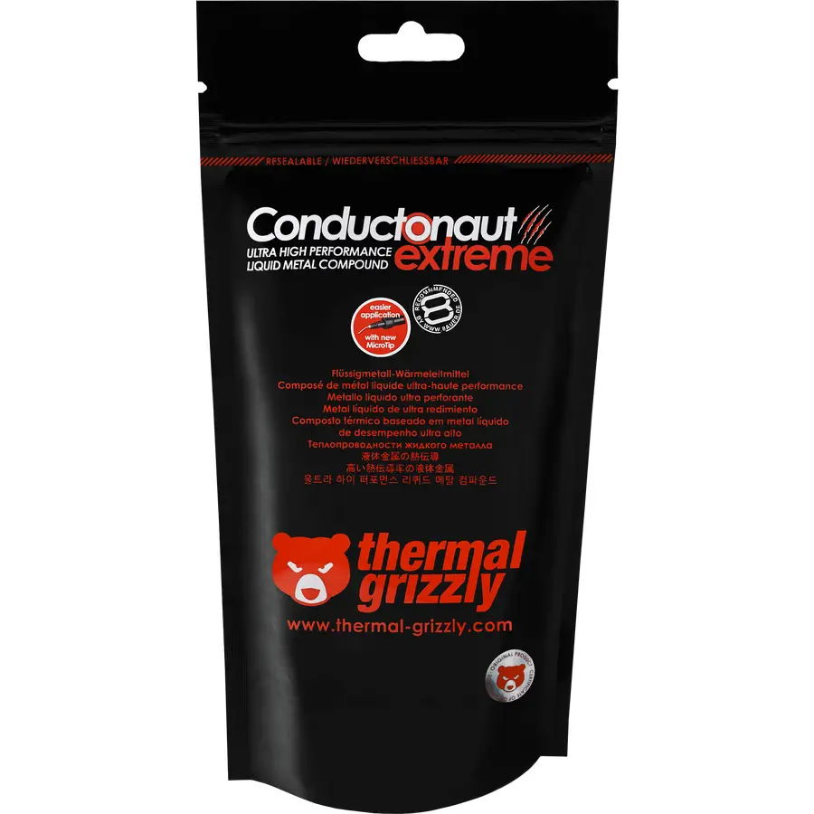 Conductonaut Extreme Liquid Metal 1g Thermal Grizzly TG-CE-001-R [4]