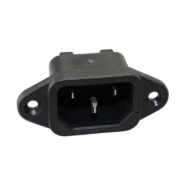 Conectica - Conector alimentare PC AC C14 tata 10A-250VAC montare panou