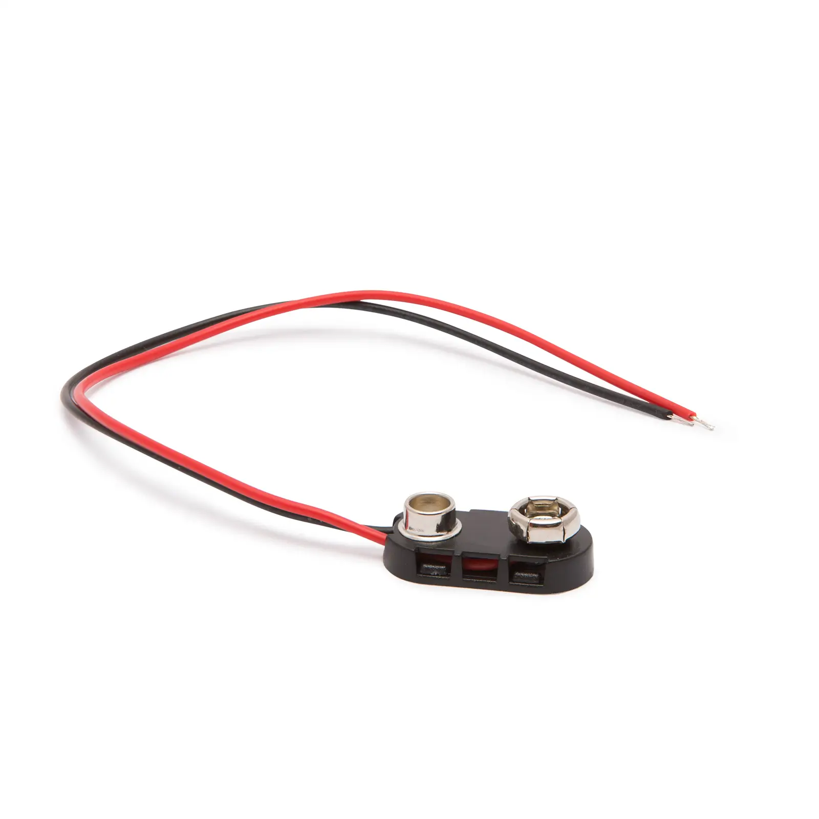 Suporti baterii-acumulatori - Conector baterie 9V ranforsat pe fir 15cm M'N'C 05316 pentru alimentare dispozitive electronice
