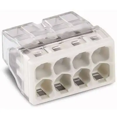 Mufe AC-DC - Conector doza Ultra slim 8x2.5mm2 WAGO 2273-208