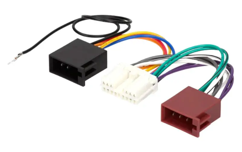 ISO auto - Conector ISO Mitsubishi 14 pini ZRS-122 4CarMedia – IoElectronice.ro