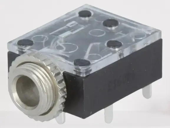 Conectica - Conector Jack 3.5 mm CLIFF JYS-35 (FT6320) soclu mama stereo 3 contacte 5 terminale pentru placă/panou – IoElectronice.ro