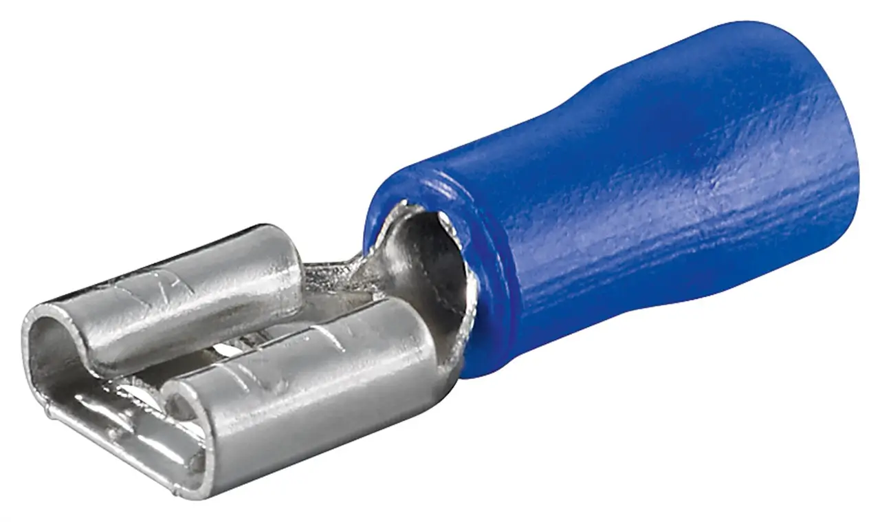 Conectica - Conector mama albastru 6.4x0.8mm AC/DC FixPoint, 24 luni garanție persoane fizice, 12 luni persoane juridice