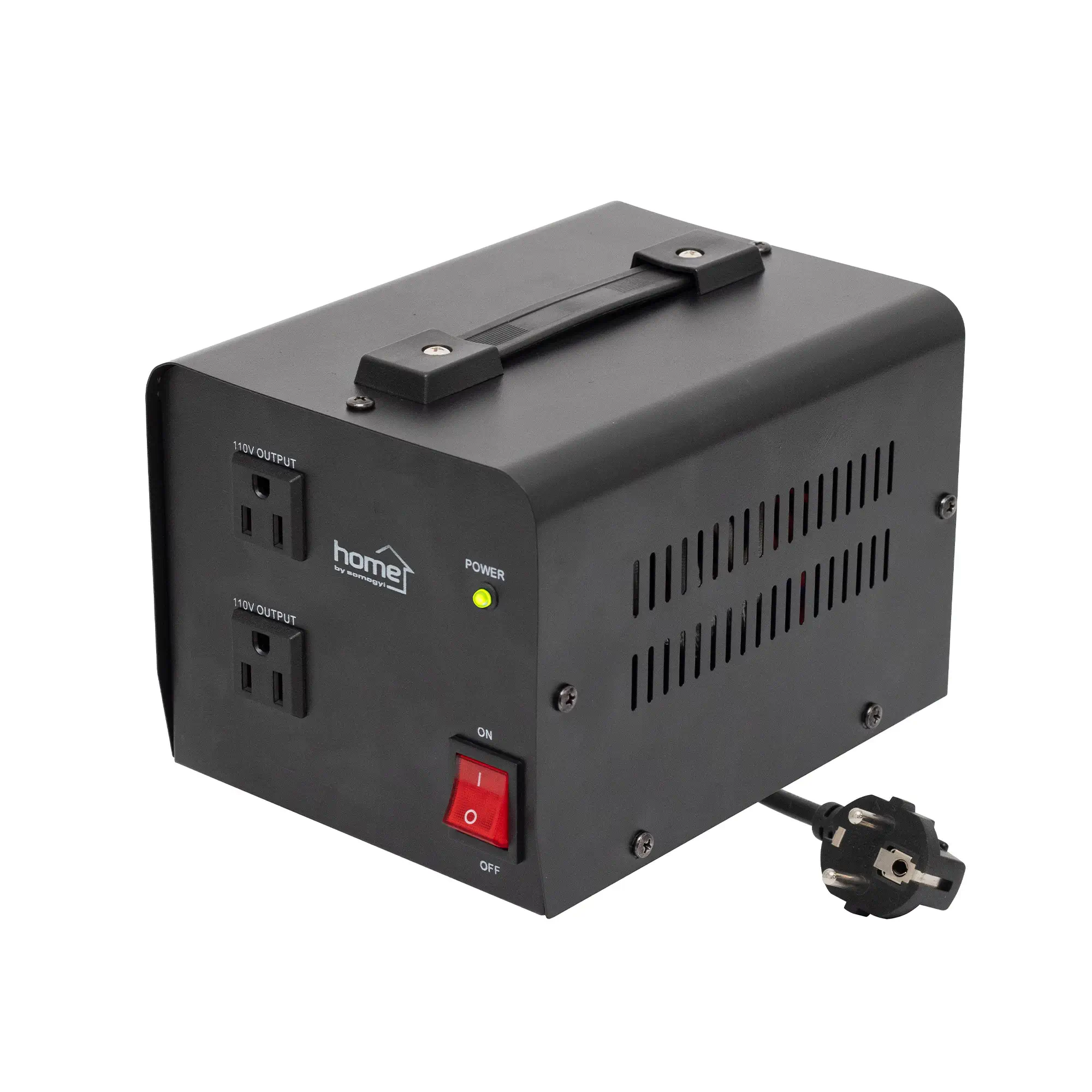 Convertoare de tensiune - Convertor 230V în 110V 1000VA/800W cu două intrări priză SUA Home VTF1000VA – IoElectronice.ro