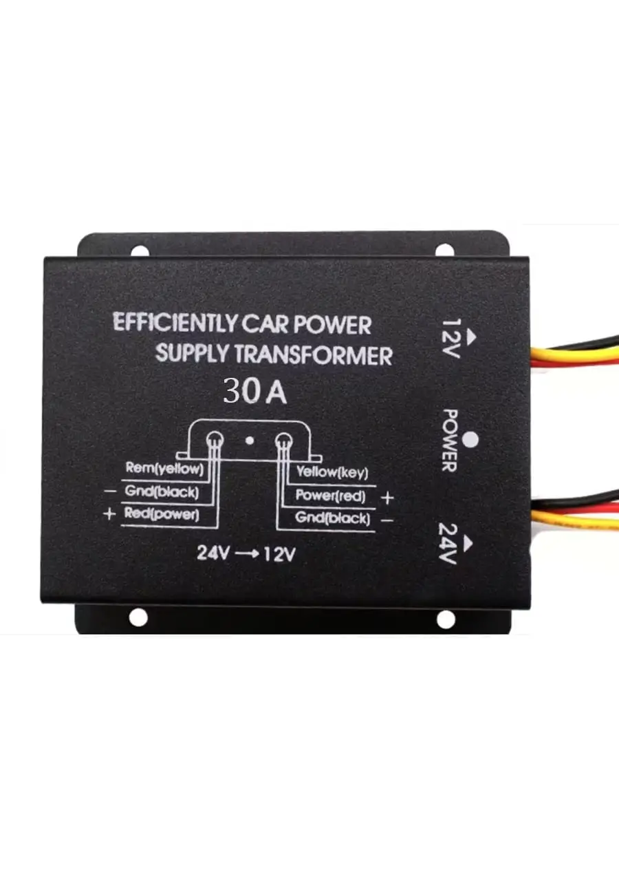 Convertor Auto 24V la 12V 30A – Alimentare Echipamente Auto, Camper, Camion, Tuning, 559 [1]
