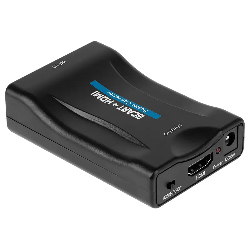 Adaptoare Scart s-video - Convertor euroSCART intrare la HDMI iesire 1080p/720p Cabletech ZLA0110 – IoElectronice.ro