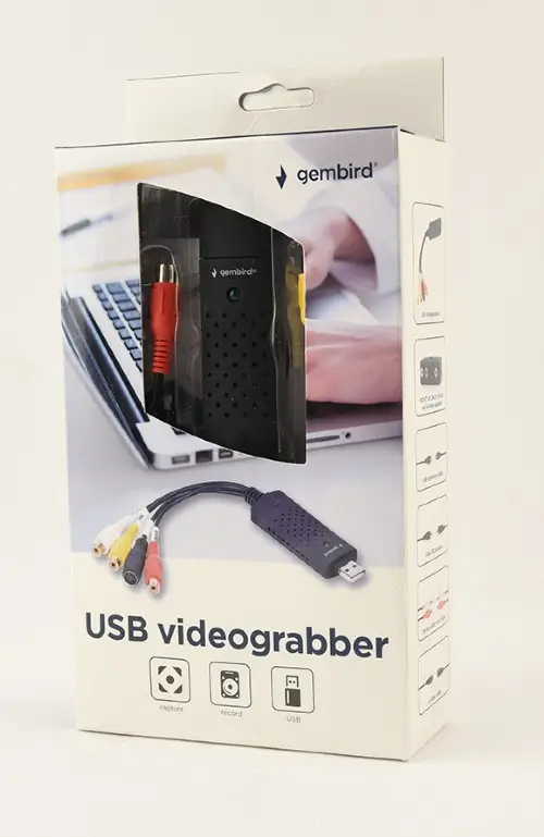 Convertor Grabber Audio/Video 3x RCA / S-VIDEO 4 pini - USB Gembird UVG-002 – IoElectronice.ro [6]