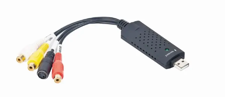 Adaptoare PC - Convertor audio/video RCA S-VIDEO USB Gembird UVG-002