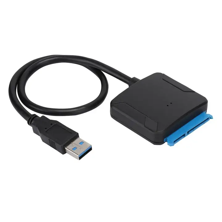 Convertor USB 3.0 la SATA 22pini HDD 2.5" /SSD-uri Plug&Play cu alimentare 12VDC 5.5x2.1mm max.16TB – IoElectronice.ro [2]