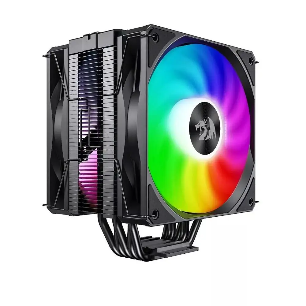 Coolere PC - Cooler procesor Redragon CC-2177 iluminare ARGB compatibil Intel/AMD – IoElectronice.ro