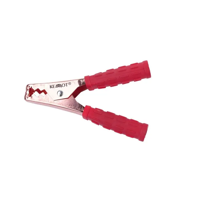 Conectica - Mufă crocodil 400A roșu cleste crocodil