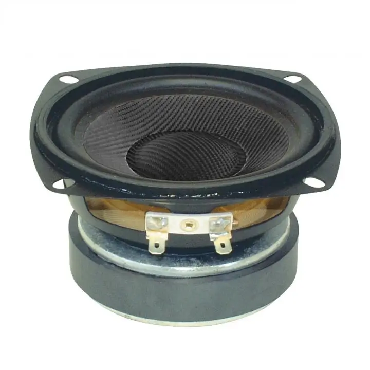 Boxe si difuzoare - Difuzor de joase 100mm 8Ohm Pm 50W /Pn 35W 55-8.000Hz SAL SBX 1010/BK – IoElectronice.ro