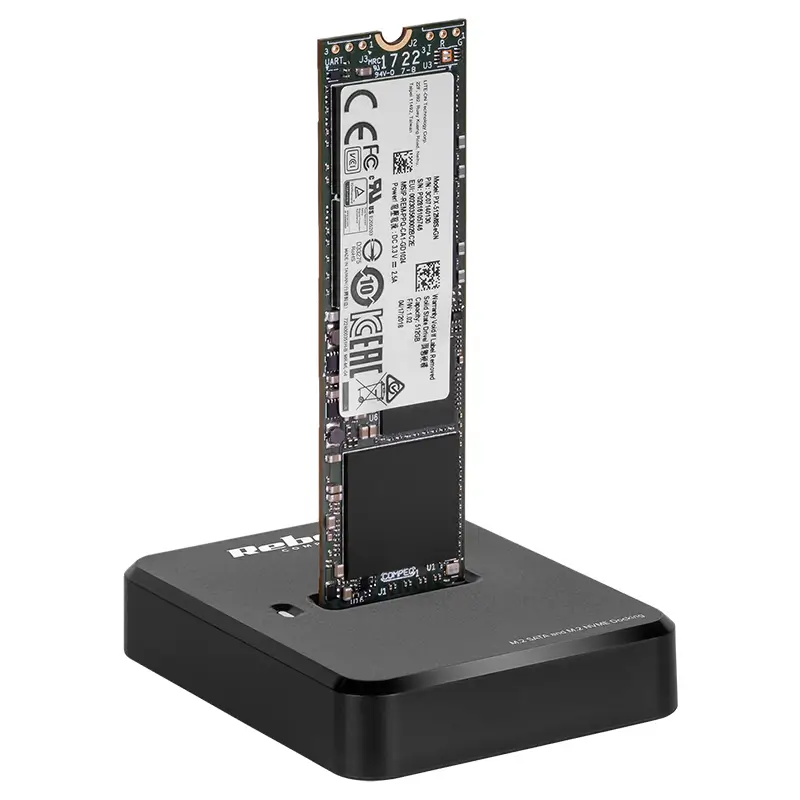 Docking Station M.2 SATA (NGFF) / M.2 NVMe (PCIe) / M-Key / B+M Key Plug&Play 2TB Rebel KOM01042 [5]