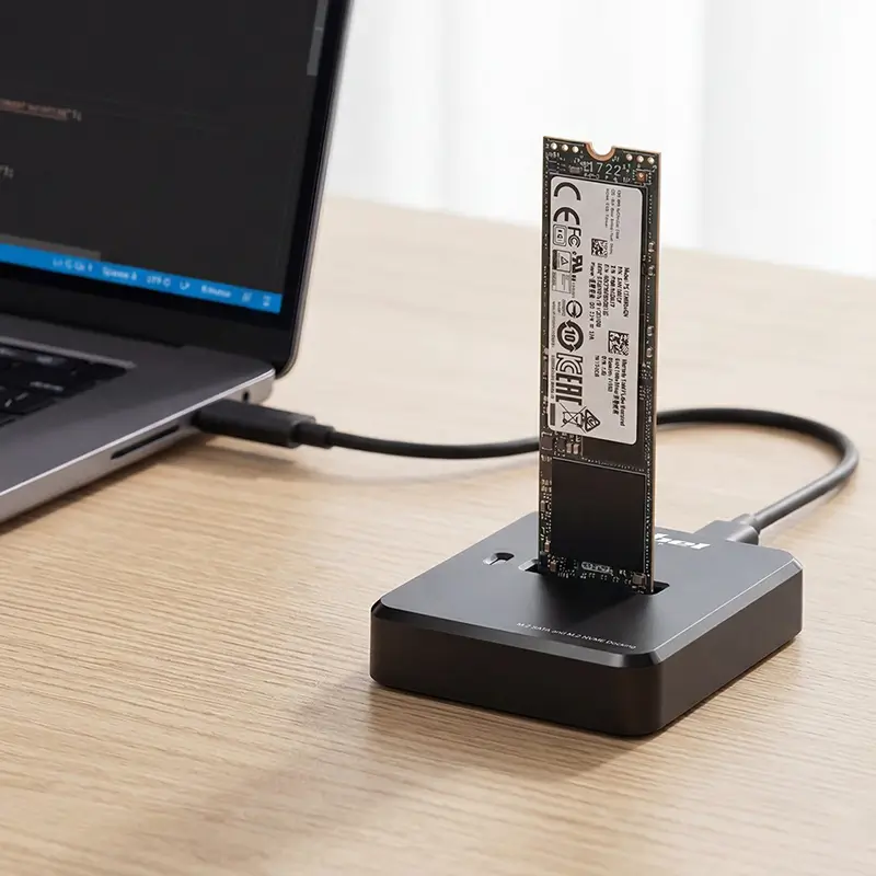 Docking Station M.2 SATA (NGFF) / M.2 NVMe (PCIe) / M-Key / B+M Key Plug&Play 2TB Rebel KOM01042 [6]