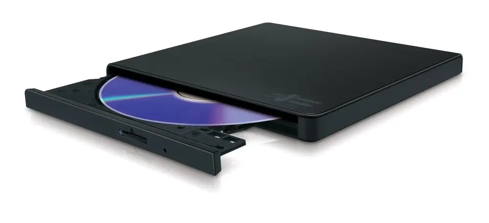 DVD-RW extern LG GP57EB40 USB 2.0 negru, citire și scriere CD/DVD, compatibilitate largă, design compact. [2]