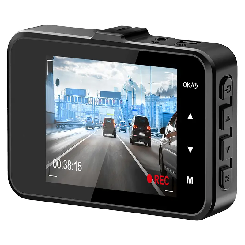 DVR Auto Peiying D150 125° FHD 12MP, Înregistrare Automată, Detectare Mișcare, Ecran 2.4" [3]