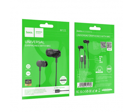 Casti HOCO M122 Type-C cu Microfon si Buton - In-Ear [3]