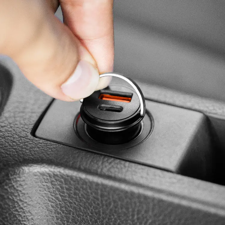 Încărcător auto USB / USB Type C QC3.0 PD 30W Kruger&Matz KM0871 – IoElectronice.ro [6]