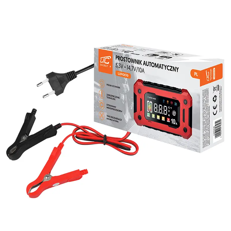 Încărcător HYBRID automat acumulatori AGM /GEL /LiFePO4 3.3-14.7V /10A LTC LXPOE10 - IoElectronice.ro [3]