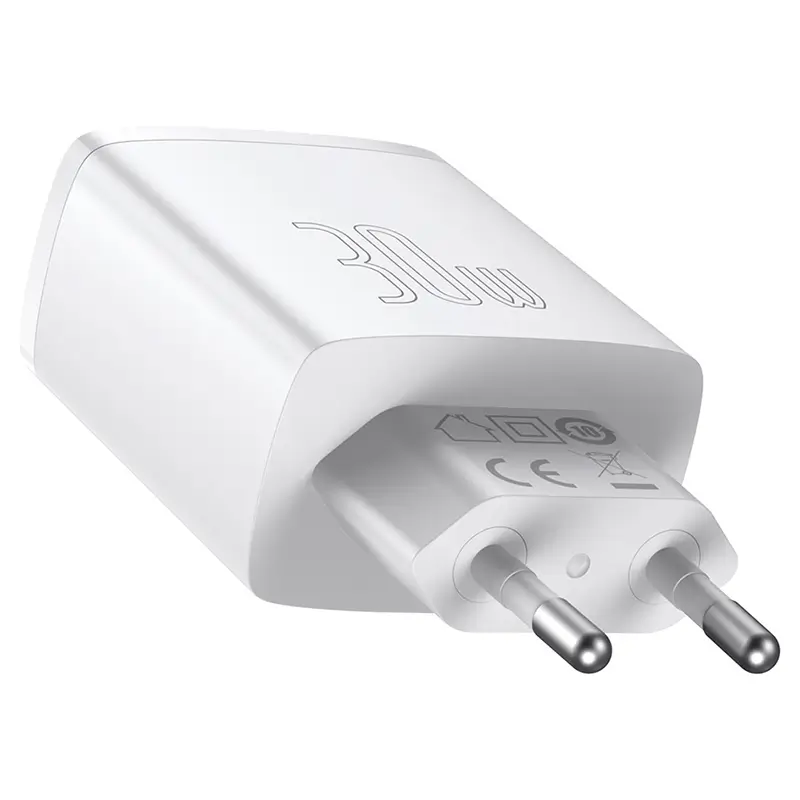 Încărcător rețea 100-240V - 2x USB QC3.0 1x USB-C PD 3.0 30W BASEUS CCXJ-E02 - IoElectronice.ro [4]