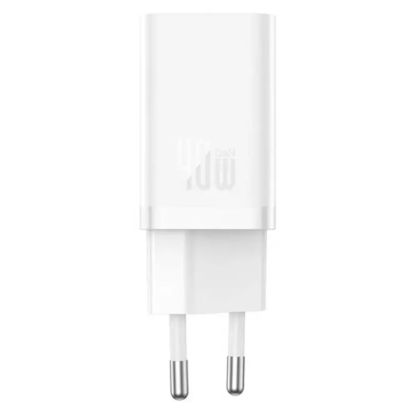 Încărcător rețea 100-240V - 2x USB Type-C GAN5 QC 40W BASEUS P10110804217 – IoElectronice.ro [2]