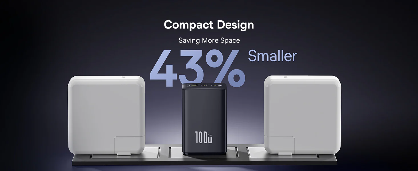 Încărcător rețea Baseus EnerFill FE11 Quick Charge 100W 2x USB Type-C 1x USB alb P10182102213-00 – IoElectronice.ro [9]