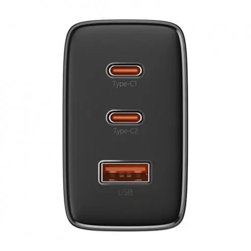 Incarcatoare retea - Încărcător rețea Baseus P10152301113-00 Cube Pro Quick Charge 65W 2x USB Type-C 5V/3A 1x USB negru