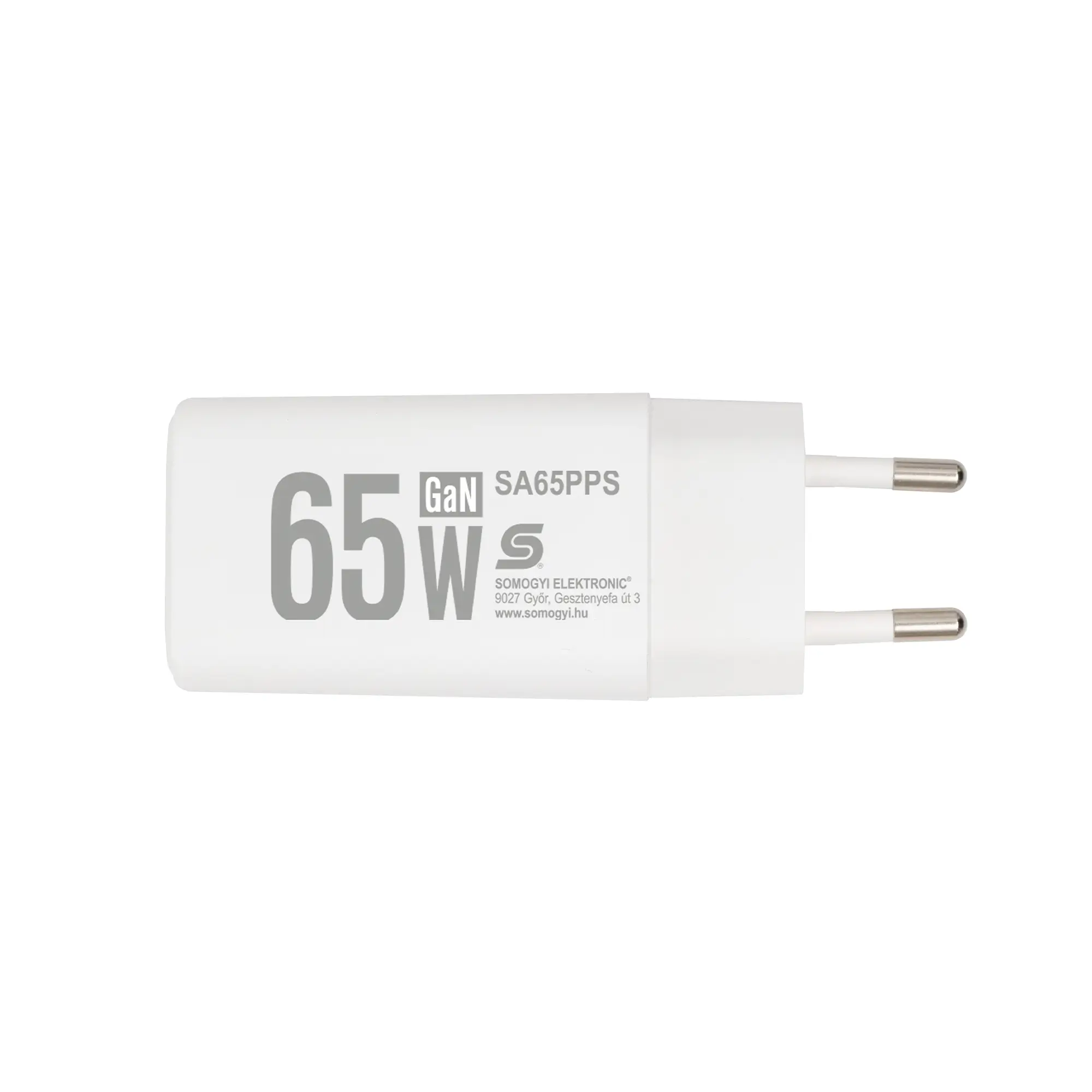 Încărcător rețea rapid 65W USB-C 45W + USB 18W QC PD PPS SAL SA65PPS – IoElectronice.ro [3]