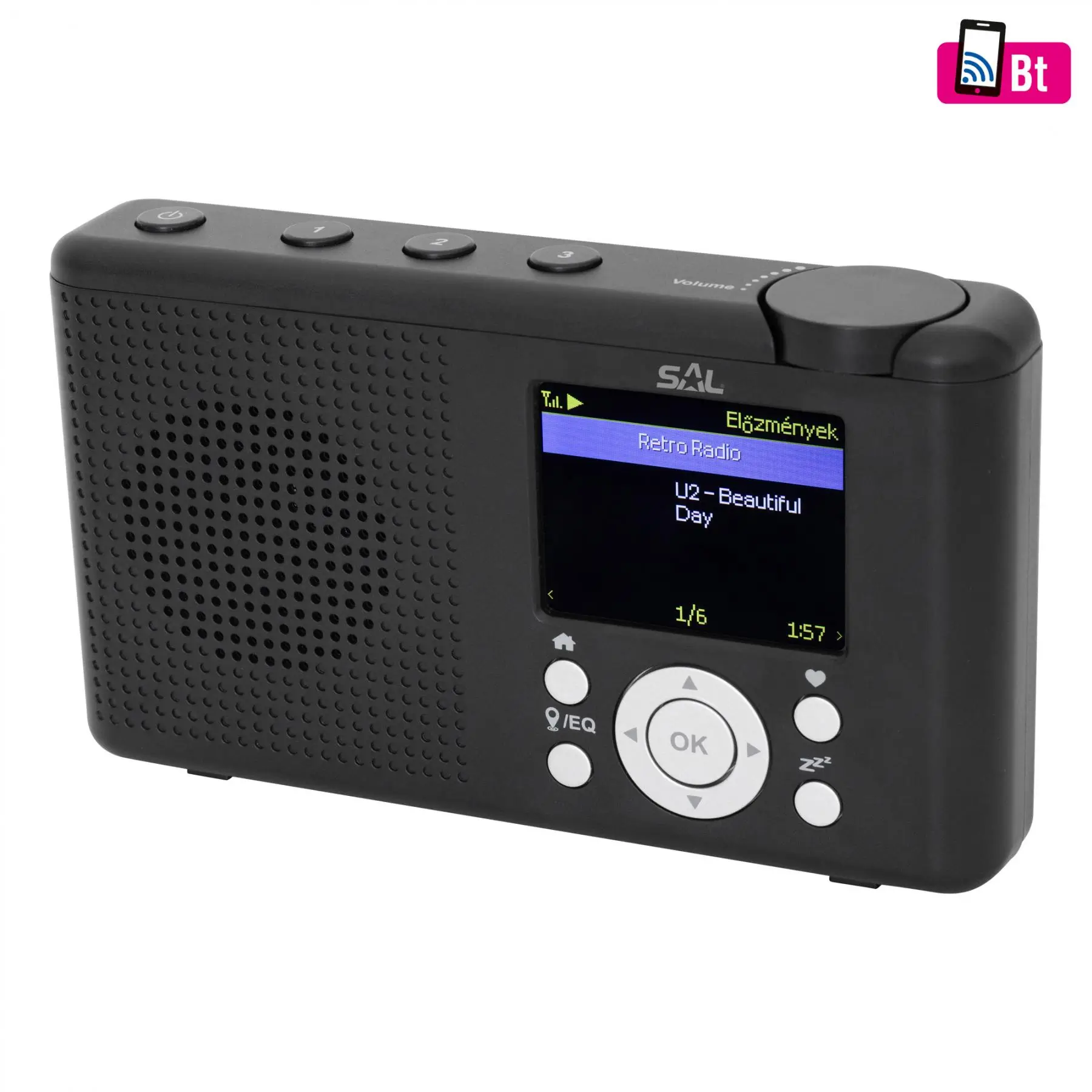 Radiouri MP3 MP4 - Internet radio global 3in1 portabil FM RDS Bluetooth SAL INR 3000