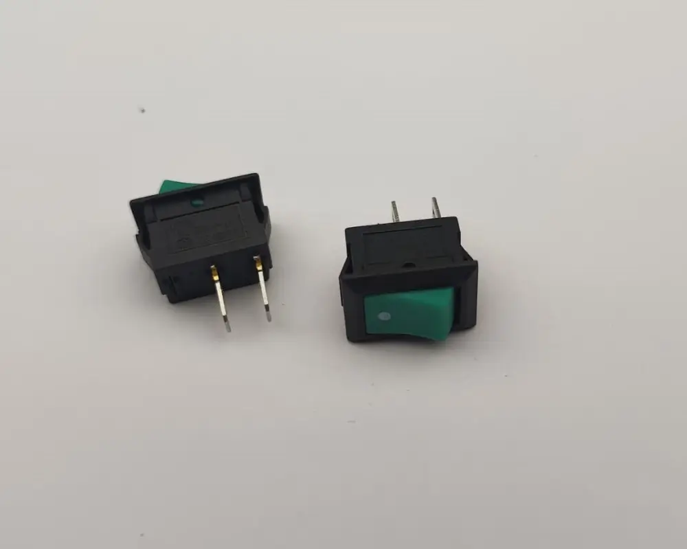 Intrerupator ON/OFF 3A/250V, mic dreptunghiular, 2 contacte 13x8mm – Comutator compact pentru electronică [2]