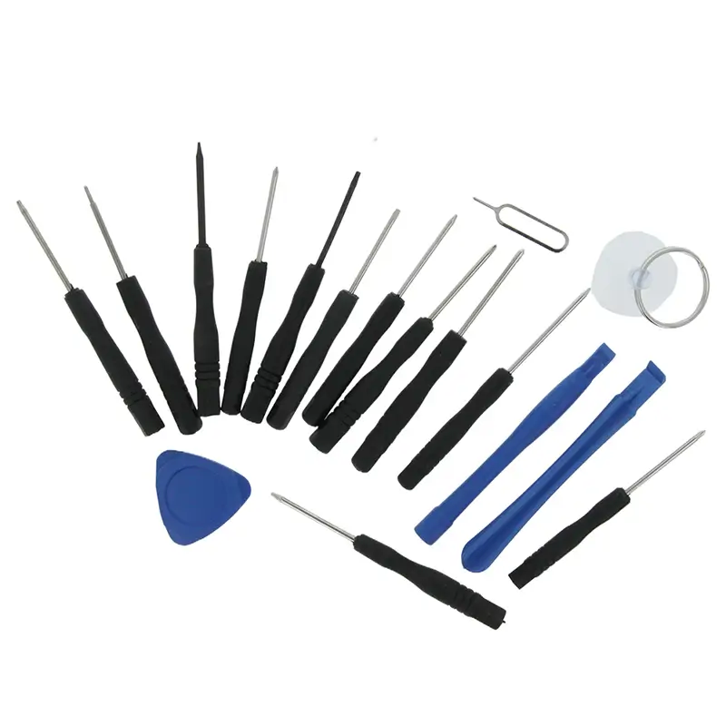 Kit 17 Piese pentru Reparare Telefon, Tabletă și Laptop – Set Profesional de Instrumente OEM0002406 [1]