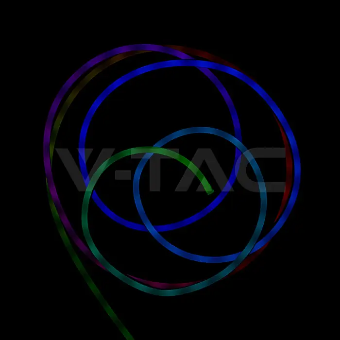 Kit banda LED NEONFLEX MAGIC RGB 5m 5VDC IP20 + telecomanda V-tac SKU-24050 - IoElectronice.ro [6]