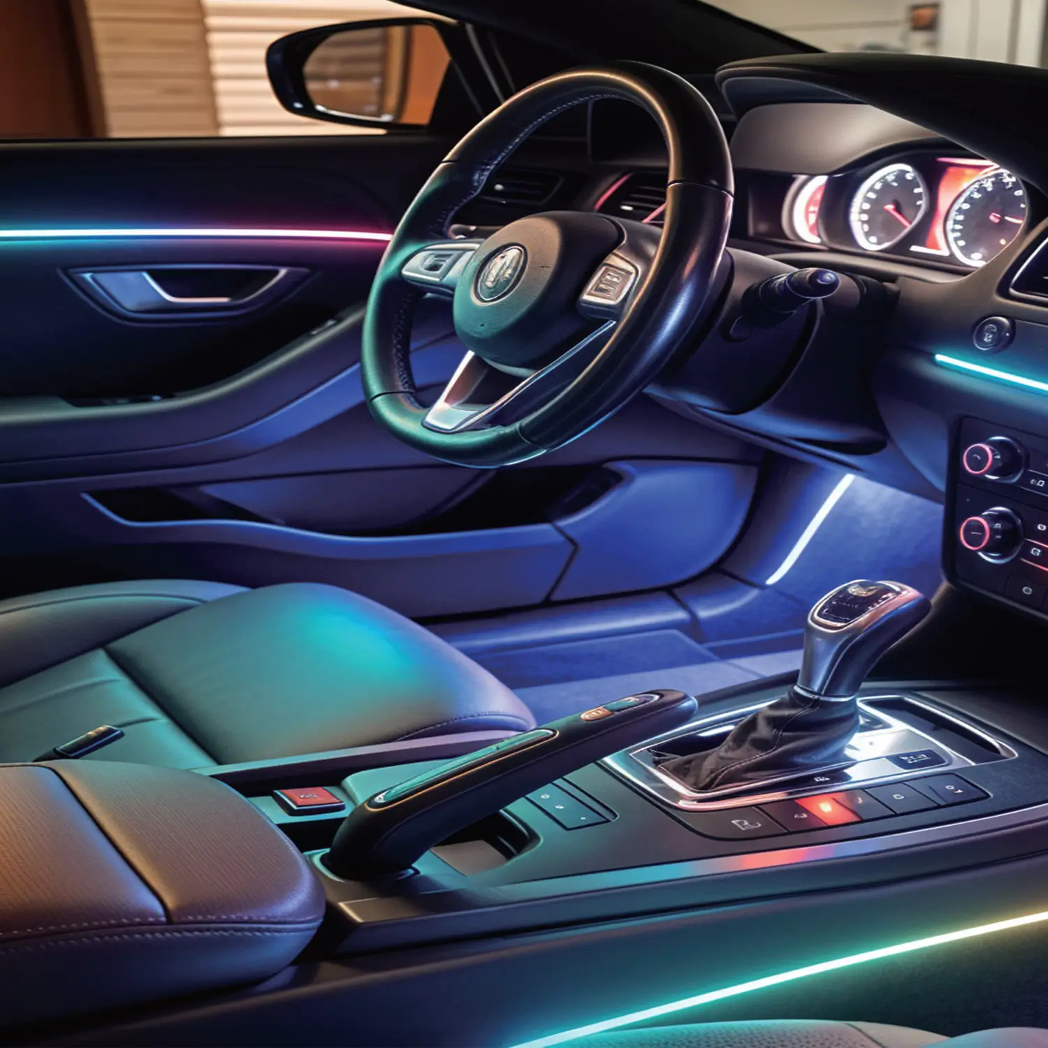 Becuri auto - Kit lumini ambientale Profesionale RGB Dynamic pentru interior auto Carguard LAA002 – IoElectronice.ro
