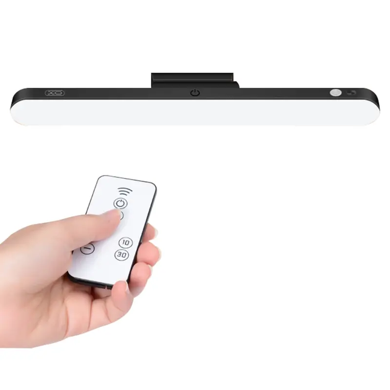 Lanterne-lampi - Lampa LED 2.5W /3000-5000K cu telecomandă și acumulator 1200mAh negru XO-YH08B - IoElectronice.ro