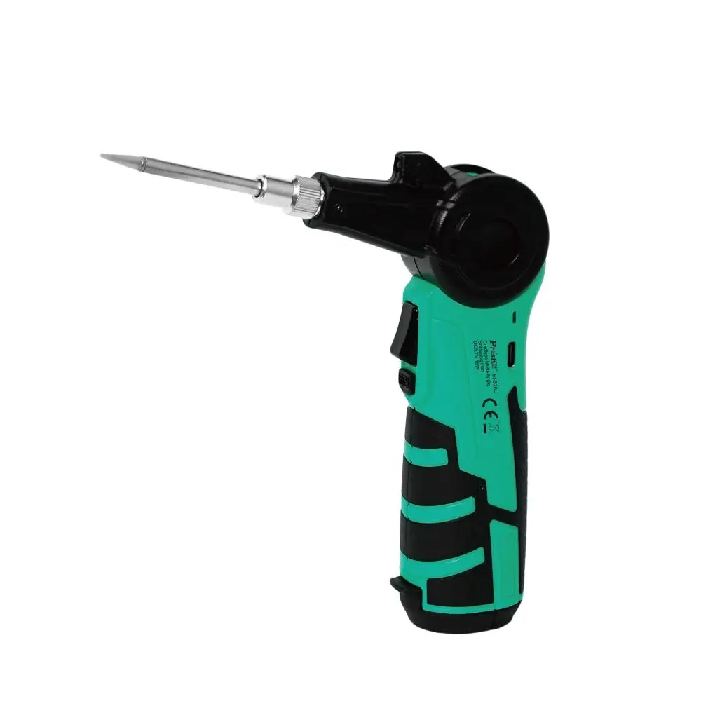Scule mentenanta - Letcon de lipit 16W Pro'sKit SI-B20L cu cap mobil, fără fir, alimentare USB-C, ideal pentru electronică.