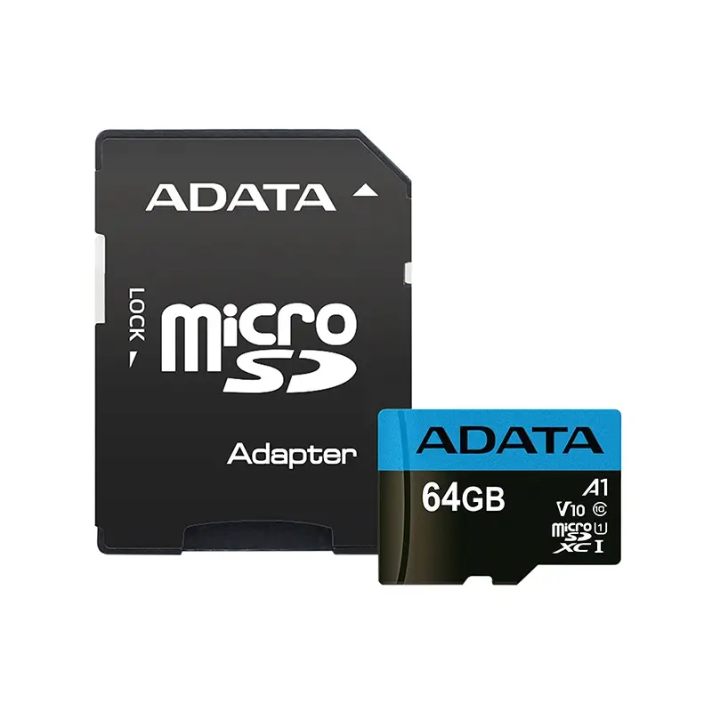 Micro SDXC Clasa 10 64GB ADATA AUSDX64GUICL10A1-RA1 – IoElectronice.ro [2]