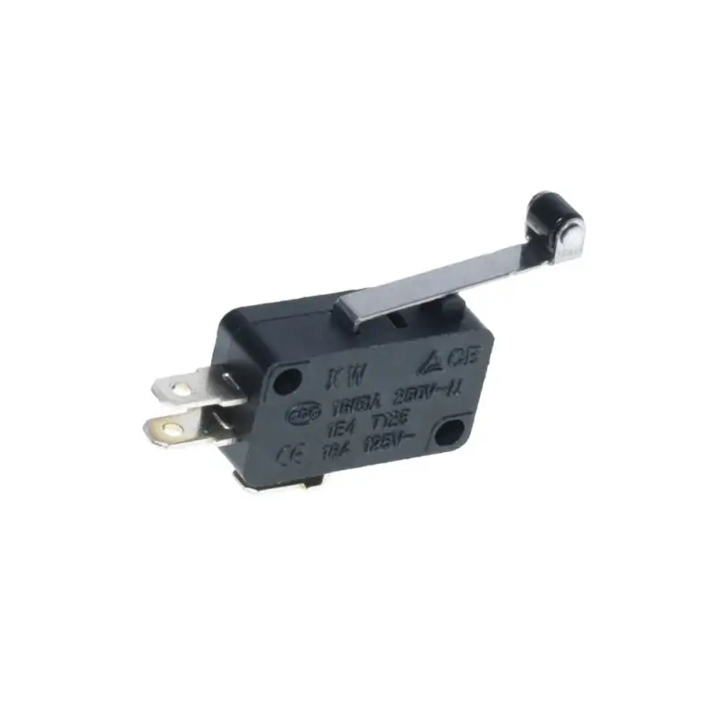 Micro Switch mic cu tijă 28mm și rolă 5mm, 16A 250V – Comutator compact și fiabil [1]