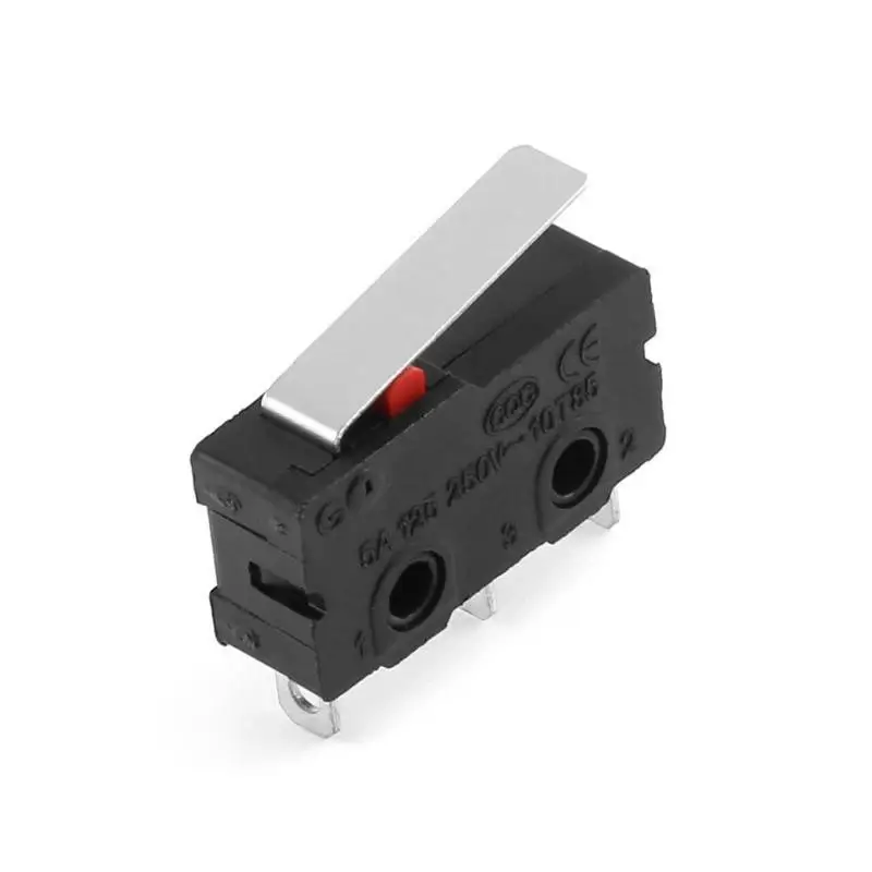 Micro Switch Mini cu Tija 16mm, 5A, 125-250V, Dimensiuni 20x18x6mm [1]