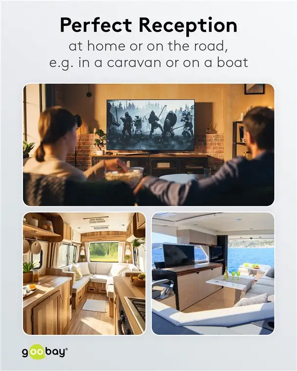 Mini antena magnetica pasiva DVB-T2 HD FM DAB Goobay 67090 – IoElectronice.ro [6]