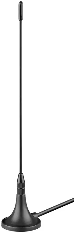 Antene TV - Mini antena magnetica pasiva DVB-T2 HD FM DAB Goobay 67090 – IoElectronice.ro