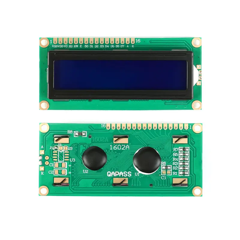 Modul NANO LCD BLUE GREEN SCREEN IIC/I2C + 1602 – IoElectronice.ro [2]