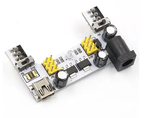 Scule mentenanta - Modul sursa de alimentare mini USB /3.3V - 5V pentru breadboard BB 830 - IoElectronice.ro