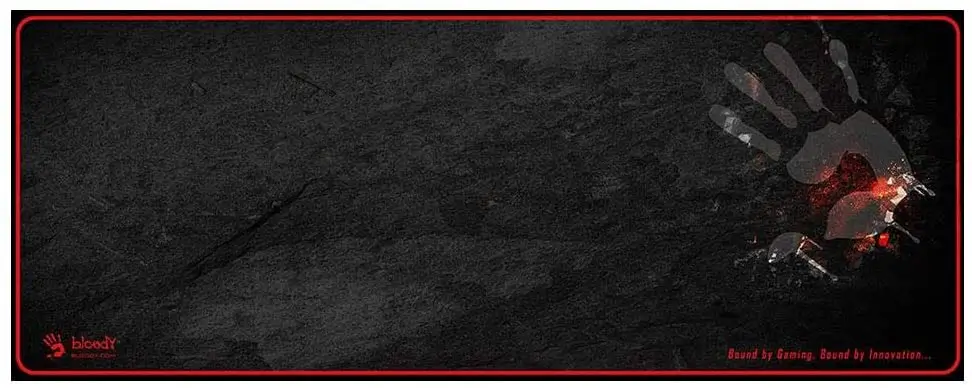 Mouse - Mouse PAD A4Tech B-088S X-thin gaming cauciuc si material textil 800x300x2mm negru