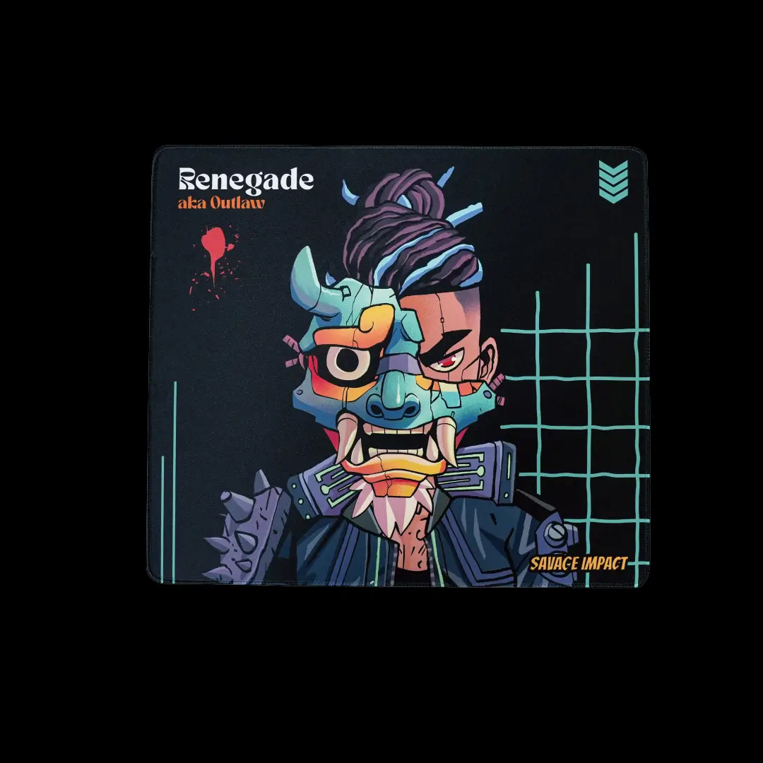 Mouse - Mouse PAD A4TECH BP-45 Renegade gaming Bloody cauciuc si material textil 450x400x5mm